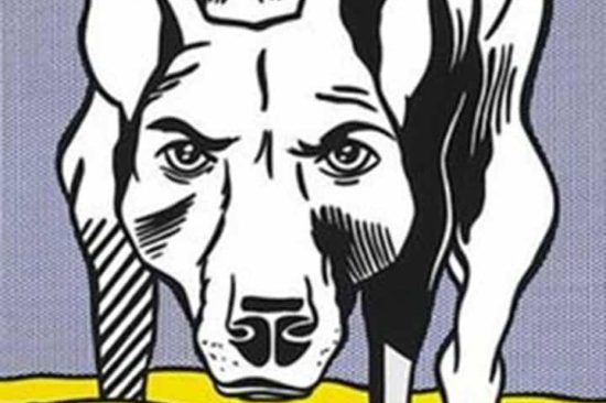 漫画をポップアートに変えたロイ リキテンスタインの犬作品 いぬころ